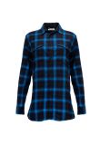 Saint Laurent flannel checkered button-up shirt