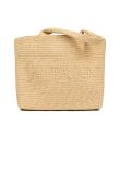 Saint Laurent Raffia Neutral large tote bag