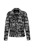 Supreme x COMME des GARÇONS SHIRT x Schott Perfecto graffiti painted leather biker jacket