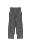 Vetements grey checked baggy suit pants