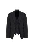 Vivienne Westwood Man striped peak label 2-set blazer jacket
