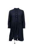 Zadig & Voltaire button-up pleated dress