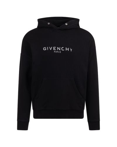 Givenchy distressed logo hoodie