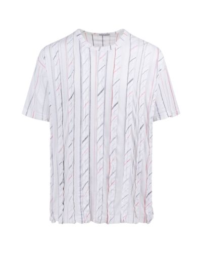 Comme des Garçons Homme rugged stripe t-shirt