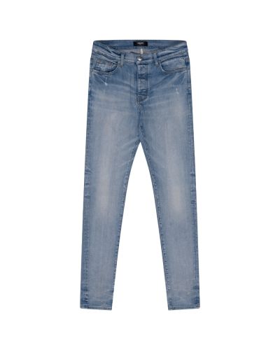 Amiri antique indigo stack skinny jeans