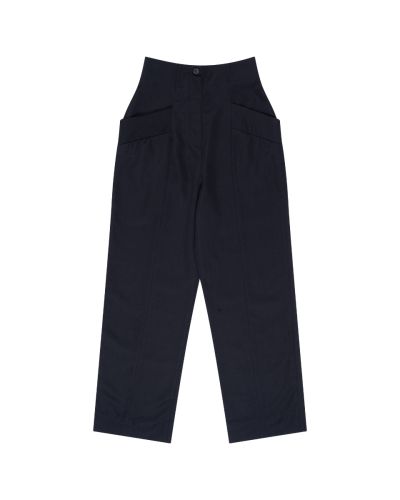 Lieve Van Gorp black high-waist pants 