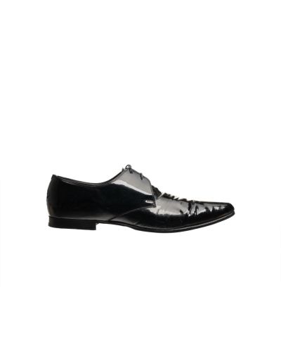 Yves Saint Laurent patent leather oxford derby shoes