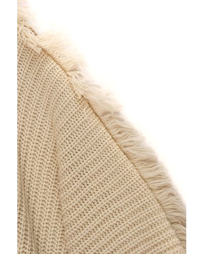 Iris Von Arnim Abena cashmere white cape