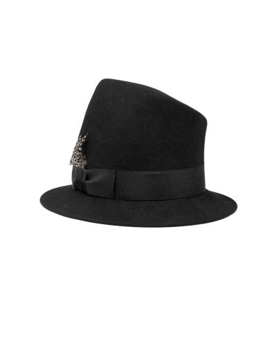 A Child Of The Jago "Stove Pipe" Obsidian hat