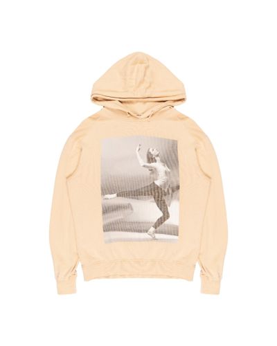 Acne Studios "La Ballete" dust peach hoodie