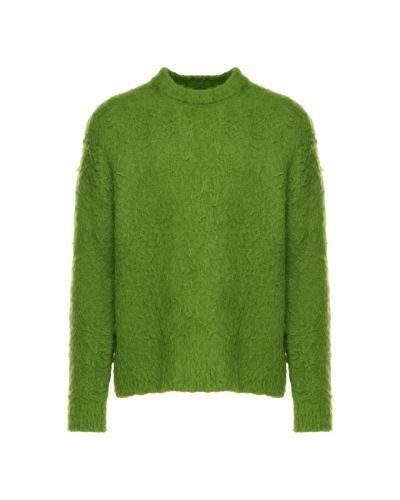 Acne Studios brushed hair crewneck sweater