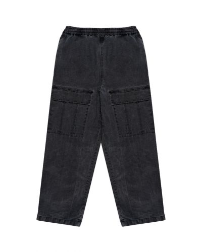 Acne Studios logo embroidered mid-waist cargo pants