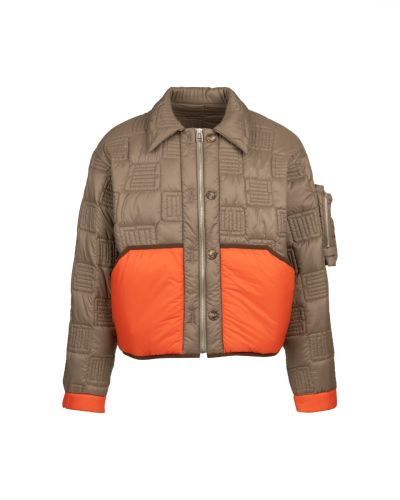 Ambush monogram quilted puffer jacket