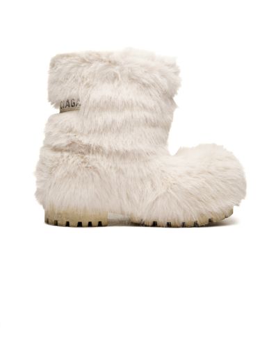Balenciaga Alaska faux fur snow boots