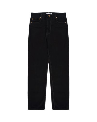 Balenciaga straight-leg black denim pants