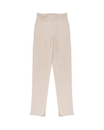 Bottega Veneta flare-zip casual sweatpants