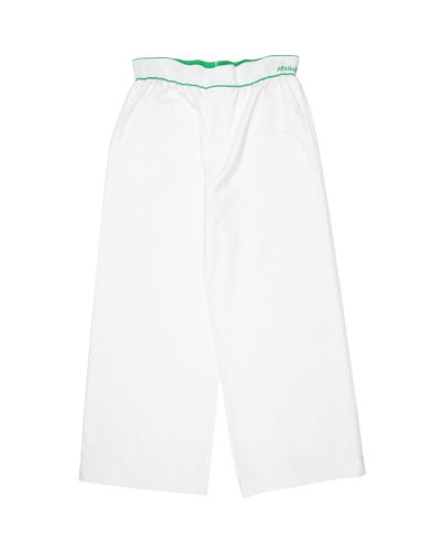 Bottega Veneta multipocket blanc cargo pants