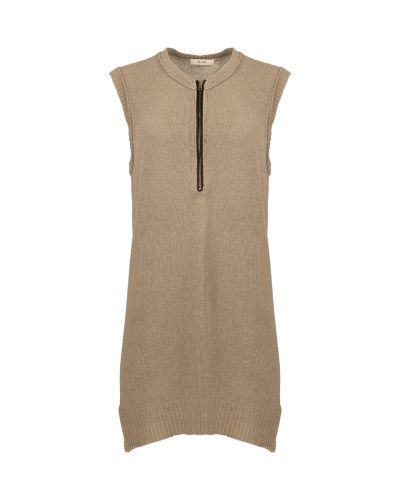 Celine knitted quater zip sweater