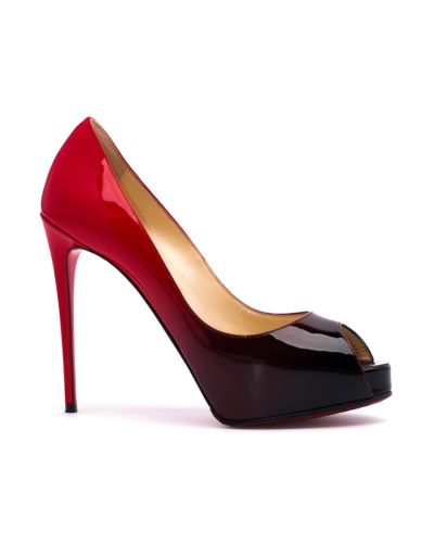 Christian Louboutin Very Prive gradient red 120 heels