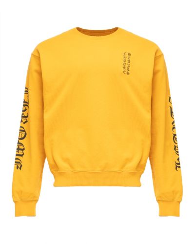 Chrome Hearts Eye Chart crewneck sweatshirt