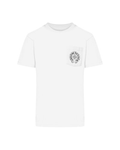 Chrome Hearts Hong Kong exclusive horseshoe logo pocket t-shirt