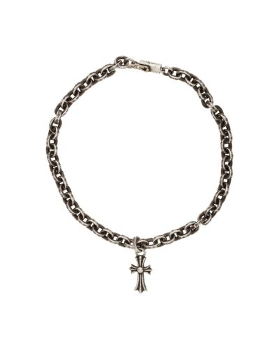 Chrome Hearts Paperchain Cross pendant bracelet