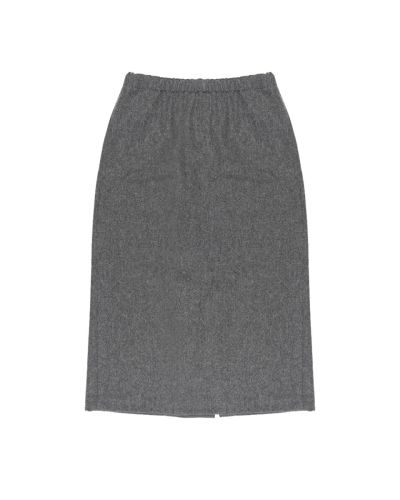 COMME des GARÇONS COMME des GARÇONS square wool grey skirt