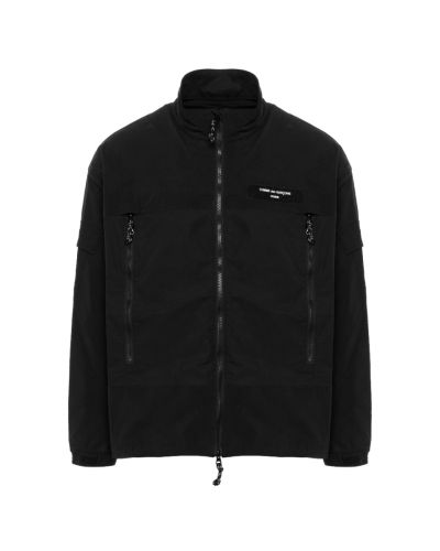 COMME des GARÇONS Homme Oxford paneled zip track jacket