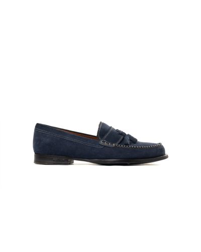 Dsquared2 blue suede loafers