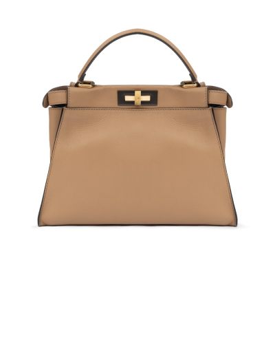 Fendi Peekaboo medium beige bag
