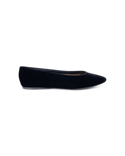 Saint Laurent Gio velvet ballet flats