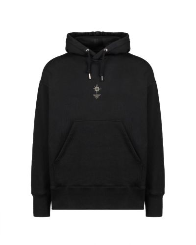 Givenchy chandalier and pearls embroidered hoodie