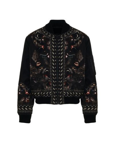 Givenchy Screaming Monkeys all-over print bomber jacket
