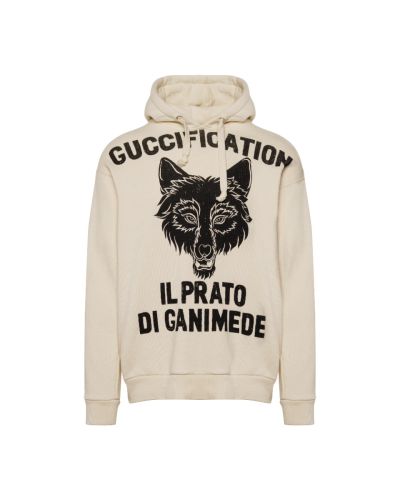 Gucci Guccification "il Prato Di Ganimede" fox print hoodie