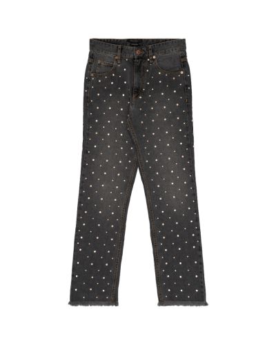 Isabel Marant Ulano Swarovski crystal-embellished denim pants