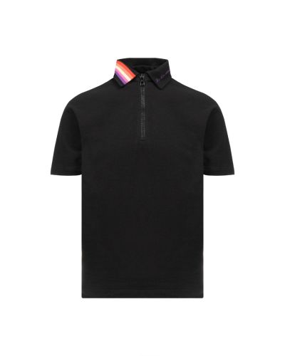Louis Vuitton plain rainbow halfzip polo t-shirt