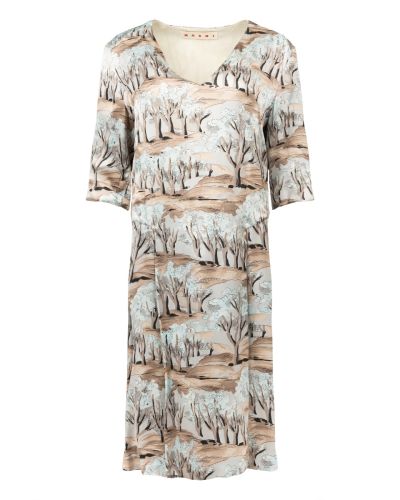 Marni abstract print dress