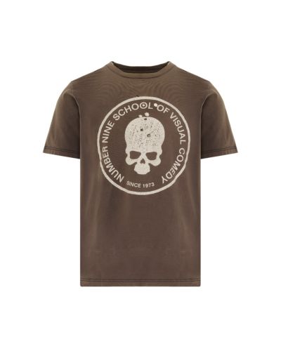 Number (N)ine "School Of Visual Comedy" distressed t-shirt
