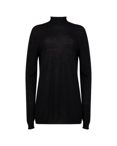 Rick Owens "MOODY" black cashmere sweater 