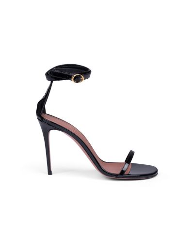 Amina Muaddi Giorgia heel sandals
