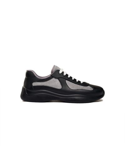 Prada Ameircan Cup black low sneakers