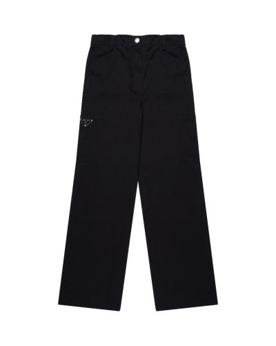 Prada cotton-blend gabardine cargo pants