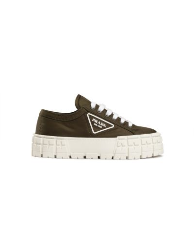 Prada Double Wheel platform nylon sneakers