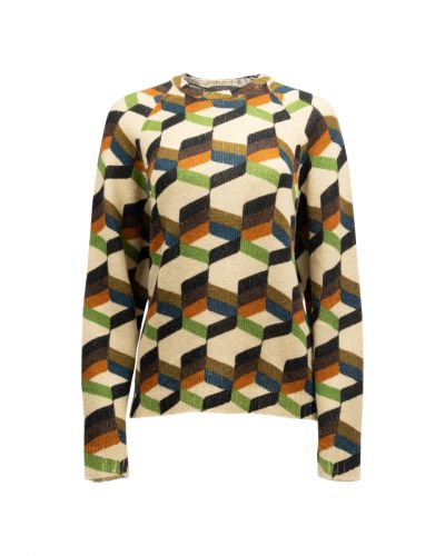 Prada Geometric Fantasy laine sweater