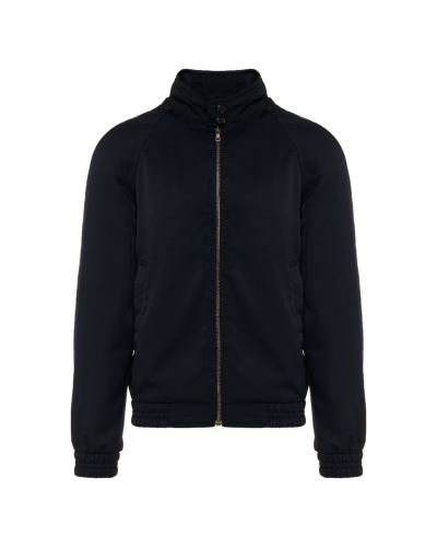 Prada navy varsity jacket