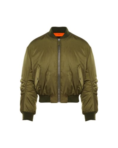 Prada Re-Nylon cropped down bomber jacket