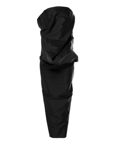 Rick Owens "DIRT" strapless corset maxi gown dress