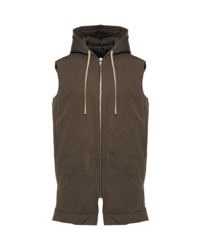 Rick Owens "SPHINX" elongated quilted vest