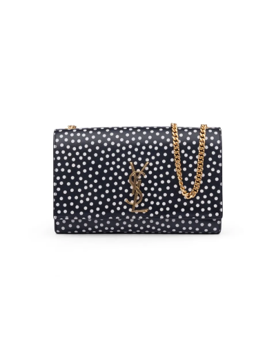 Saint Laurent Kate medium polka dot bag
