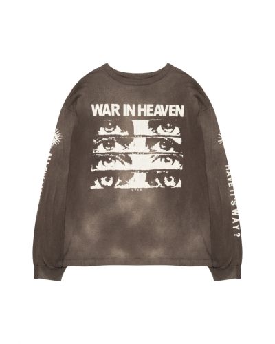 Saint Michael Eyes Wih long sleeve t-shirt